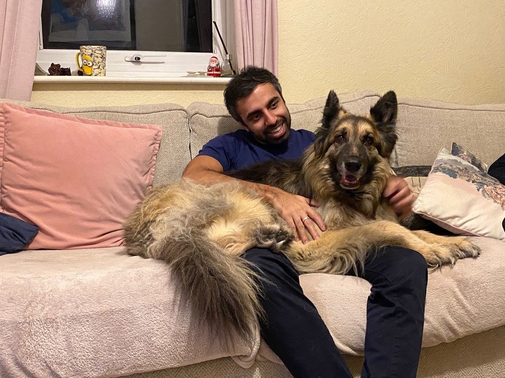 Kieran with Leiah